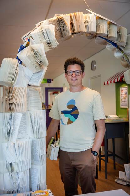 Portretfoto van Tommy Hopstaken